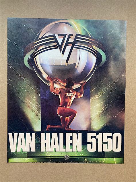 Page 2 Van Halen 5150 Vinyl Records Lp Cd