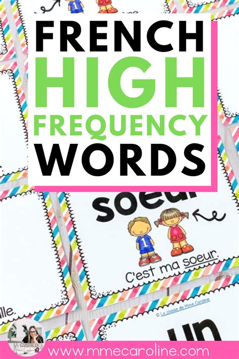 French High Frequency Words 3 Tips To Teach Them With Confidence Artofit