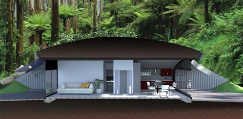 Baldwin O Bryan Architects Earth Sheltered House Earth Sheltering