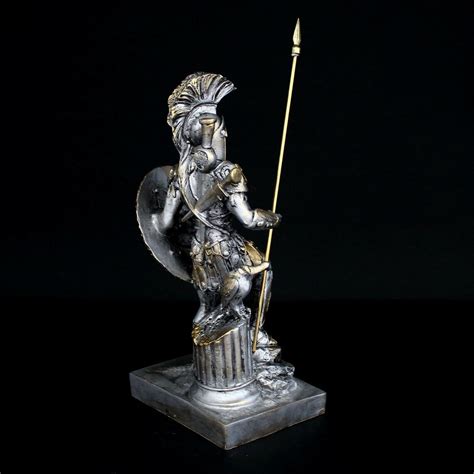 Ares God of War Statue Greek 9.10/23cm Silver Coloured Handmade ...