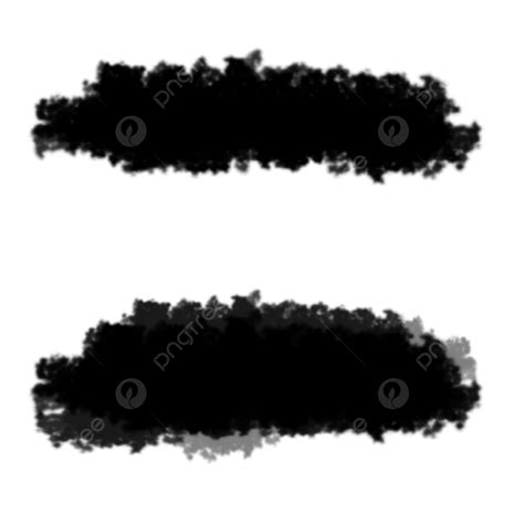 Trazos De Pincel Grunge Negro Png Negro Cepillos Trazos Png Y Psd