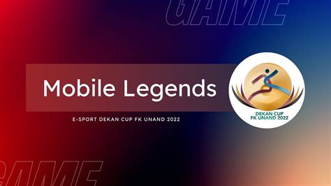 LIVE TOURNAMENT MOBILE LEGENDS DEKAN CUP 2022 YouTube