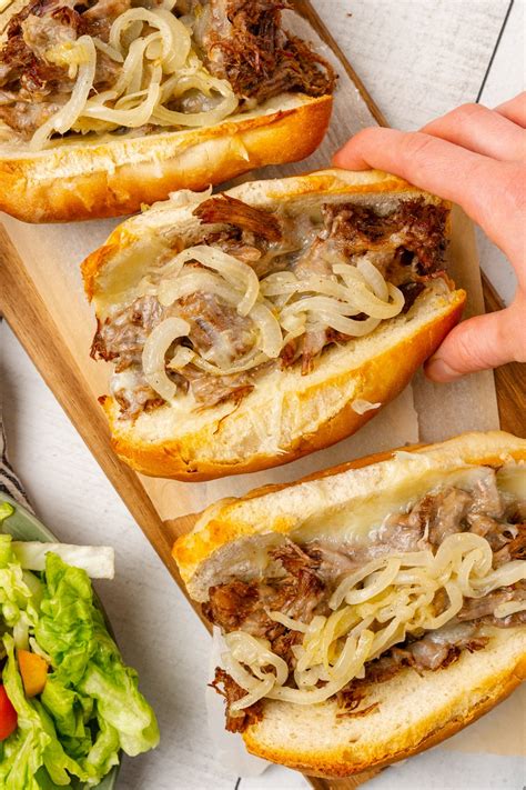 Easy Roast Beef And Cheese Sandwiches