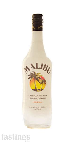 Malibu Original Coconut Rum Barbados Spirits Review Tastings