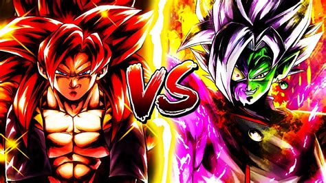 3 YEARS LATER ZENKAI LF SSJ4 GOGETA VS ZENKAI LF FUSION ZAMASU