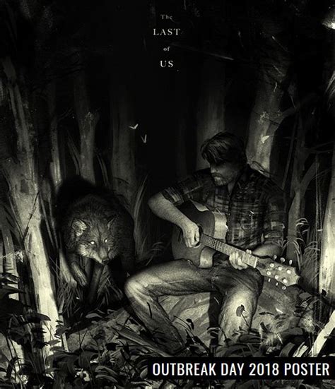 The Last Of Us Part 2 Outbreak Day 2018 Poster Vinyl Stickers And