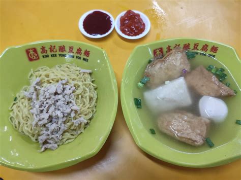 Review Koo Kee Yong Tow Foo Mee Singapore