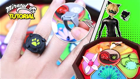 Diy Miraculous Ladybug How To Make Cat Noir Ring Chat Noir