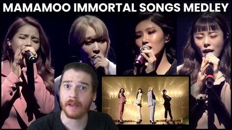 Mamamoo Immortal Songs Medley Reaction Youtube