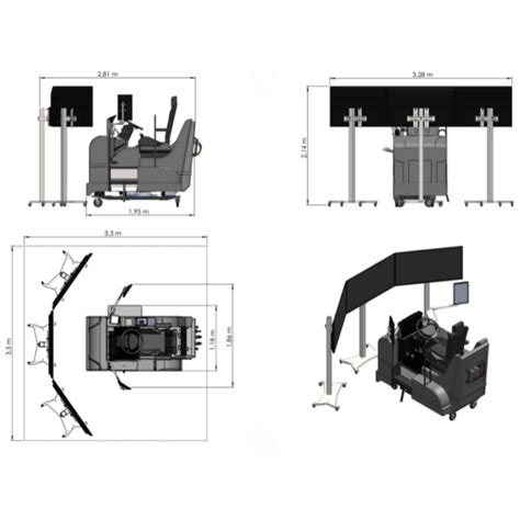 Simulateur De Conduite Poids Lourds Gamme PMR