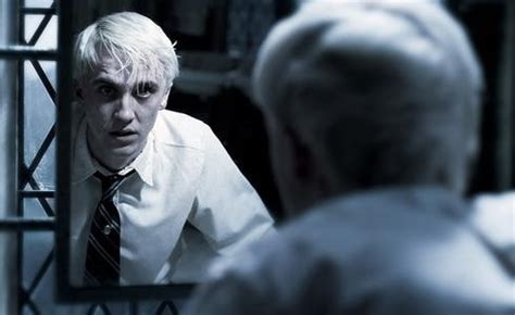 How did you feel about the bathroom scene when draco is crying and then ...