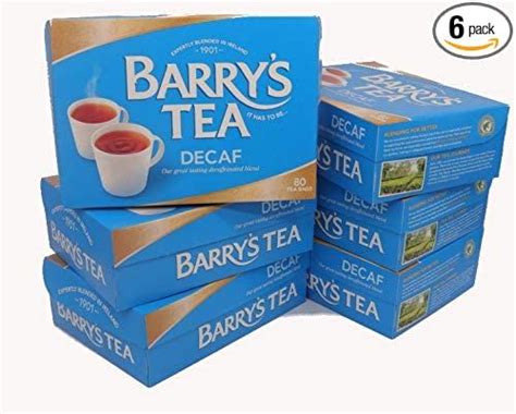 Barry S Tea Decaffeinated Blend Count Pack Of Barry S Tea