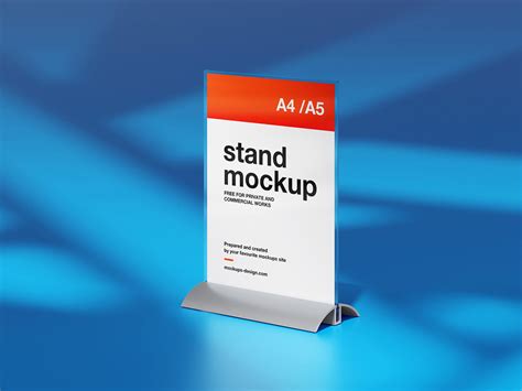 Free Desk Table Menu Stand Mockup Psd Files Good Mockups