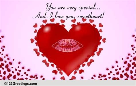 I Love You Sweetheart Free Kiss Day Ecards Greeting Cards 123