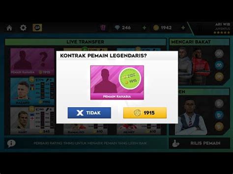 Secret Player 1915 Coins In DLS 23 The Best Player Ballon D Or YouTube