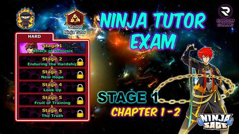 Ninja Sage Ninja Tutor Exam Stage Chapter Youtube