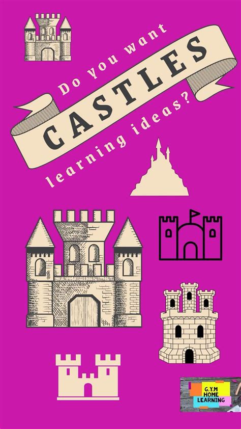 Castles themed activities for kids – Artofit