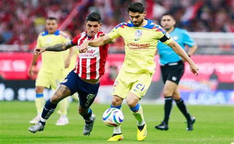 Chivas y América empatan 0 0 en juego ida de semifinal de Liga MX en