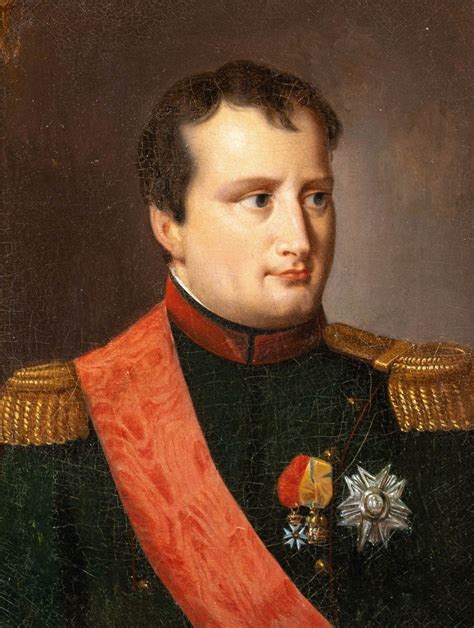 Portrait Of Napoleon Bonaparte Nineteenth Century French