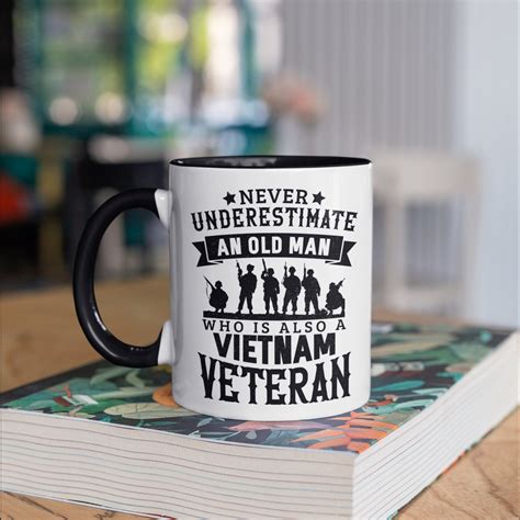 Funny Old Man Vietnam Veteran Mug Vietnam Vet Coffee Mugs Etsy