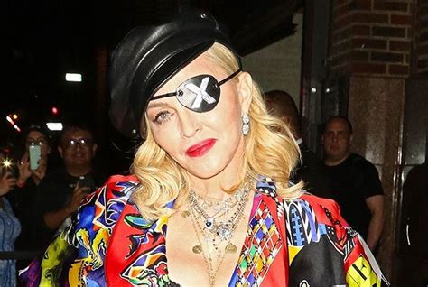 Madonna M Connaissable Au Naturel Son Visage Nest Pas Aussi Lisse Et