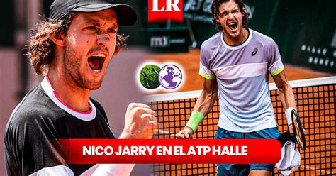 Nicolás Jarry hoy ATP Halle cuándo vuelve a jugar a qué hora y