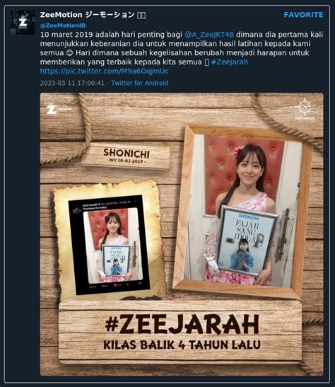 History Jkt On Twitter Si A Zeejkt Ngelike Tweet Zeemotionid