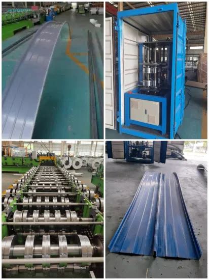 Automatic Tapered Standing Seam Roof Panel Sheet Curving Machine