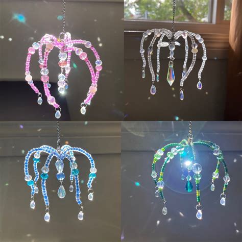 Woodsprite Sun Catcher Avatar Inspired Crystal Sun Catcher Etsy