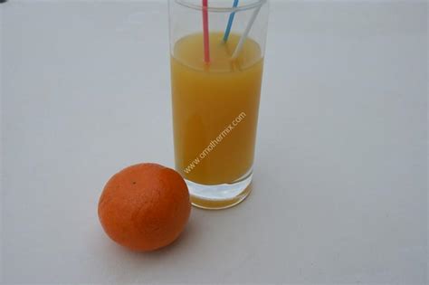 Jus d orange au thermomix préparé en 2 minutes