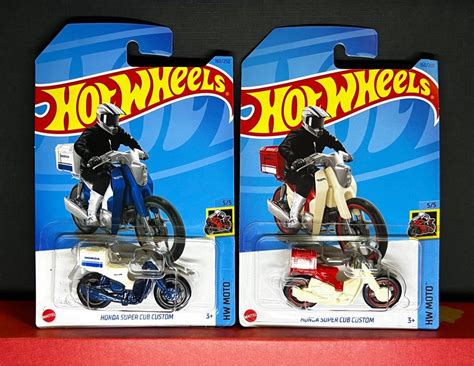 Hot Wheels Honda Super Cub Custom Clearance Sale Hobbies Toys Toys Games On Carousell
