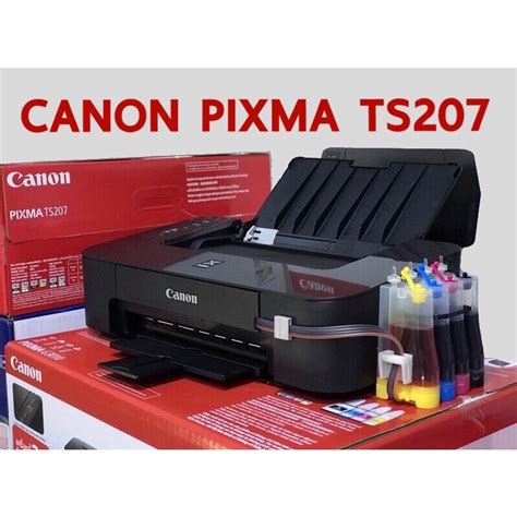 Printer Canon Pixma Ts207 Ts307 Wifi And Ip 2770 Inktank ตลับใหม่ของแท้