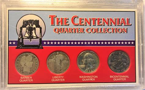 Centennial Quarter Collection-4 Collector Grade US Quarters | Property Room