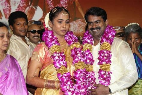 Director Seeman And Kayalvizhi Wedding Photos - FilmiBeat