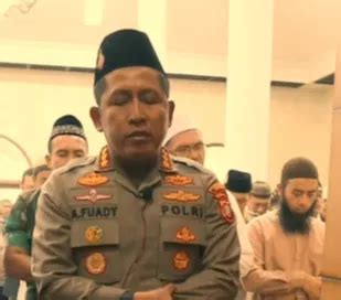 Merdunya Suara Kapolres Depok Kombes Ahmad Fuady Lantunkan Selawat