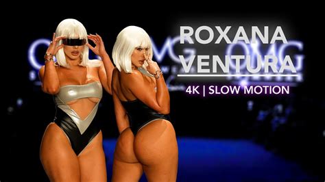 Roxana Ventura Slow Motion K Omg Swimwear Miami Swim Week