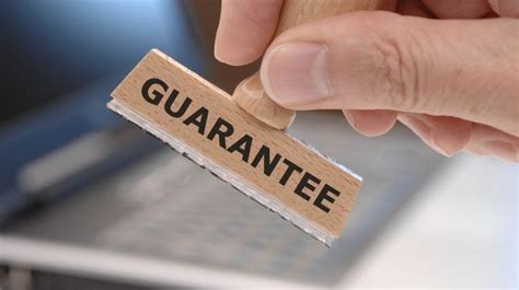 Types Of Guarantees What Are You Getting Into Small Business Trends