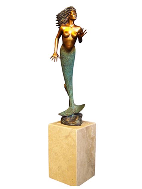 Simon Morris Bronze Sculpture By Simon Morris Mermaid Inch Page