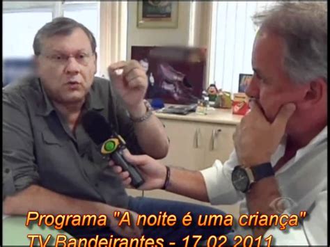 A Noite Uma Crian A Ot Vio Mesquita Entrevista Milton Neves Youtube