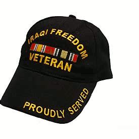 Iraqi Freedom Veteran Proudly Served Embroidered Cap Operation Iraqi