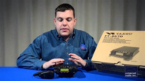 Universal Radio Presents The Yaesu Ft 857d Mobile Amateur Radio Youtube