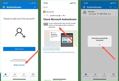 如何将 Microsoft Authenticator 转移到新手机