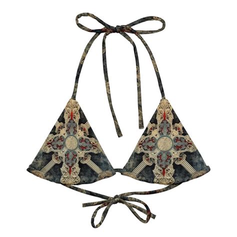 String Bikini Older Women Etsy