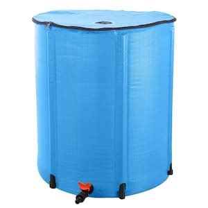 Vivosun Gal Collapsible Rain Barrel With Spigots And Overflow Kit