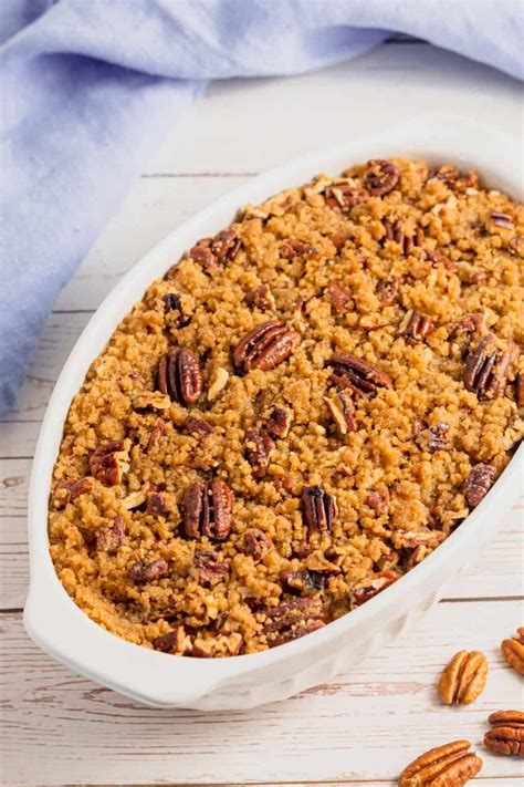 Old Fashioned Sweet Potato Casserole Without Marshmallows