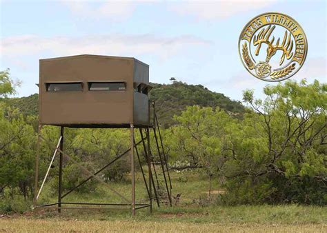 7x10 Deer Blinds For Sale Elevated Deer Blinds Texas Wildlife Supply