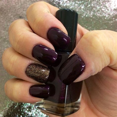 Fall Color Nails Plum