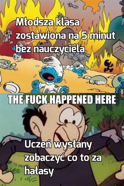 Nawet Gargamel Jest Przera Ony Jeja Pl