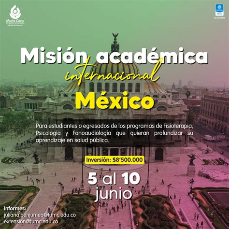 Misión Académica en Salud a México Maria Cano