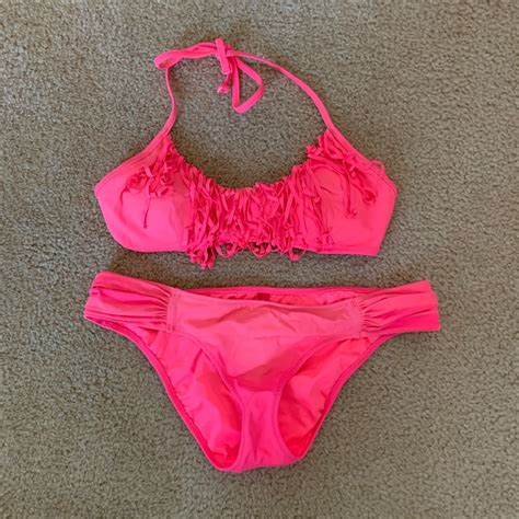 Victorias Secret Fringe Bikini Gem